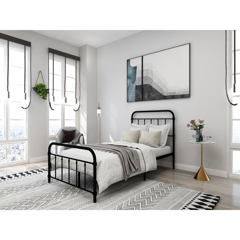 Winston Porter Colina Metal Bed & Reviews Wayfair